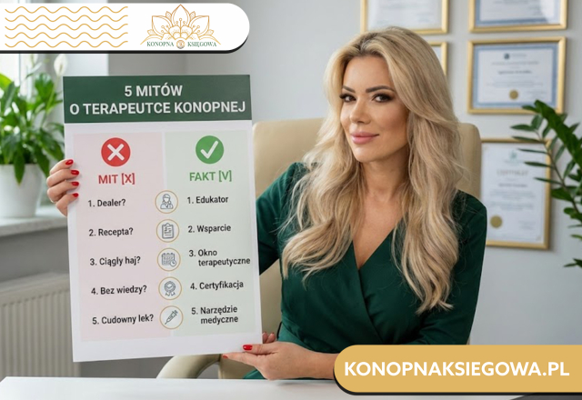 5 najczęstszych mitów o pracy terapeutki konopnej. Sprawdź fakty!