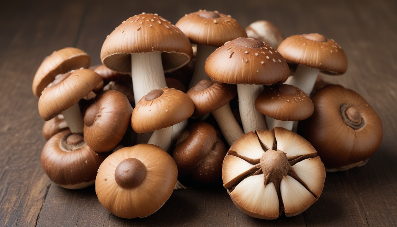 Grzyby Shitake