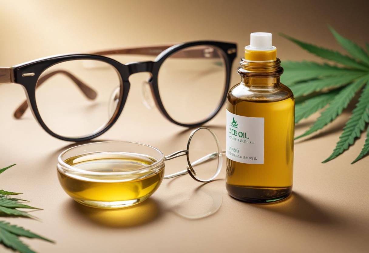 Olejek CBD na poprawę wzroku