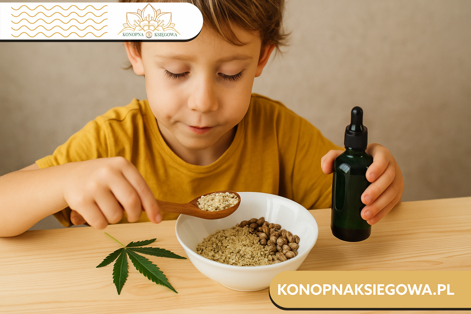 Czy żywność konopna jest odpowiednia dla dzieci?