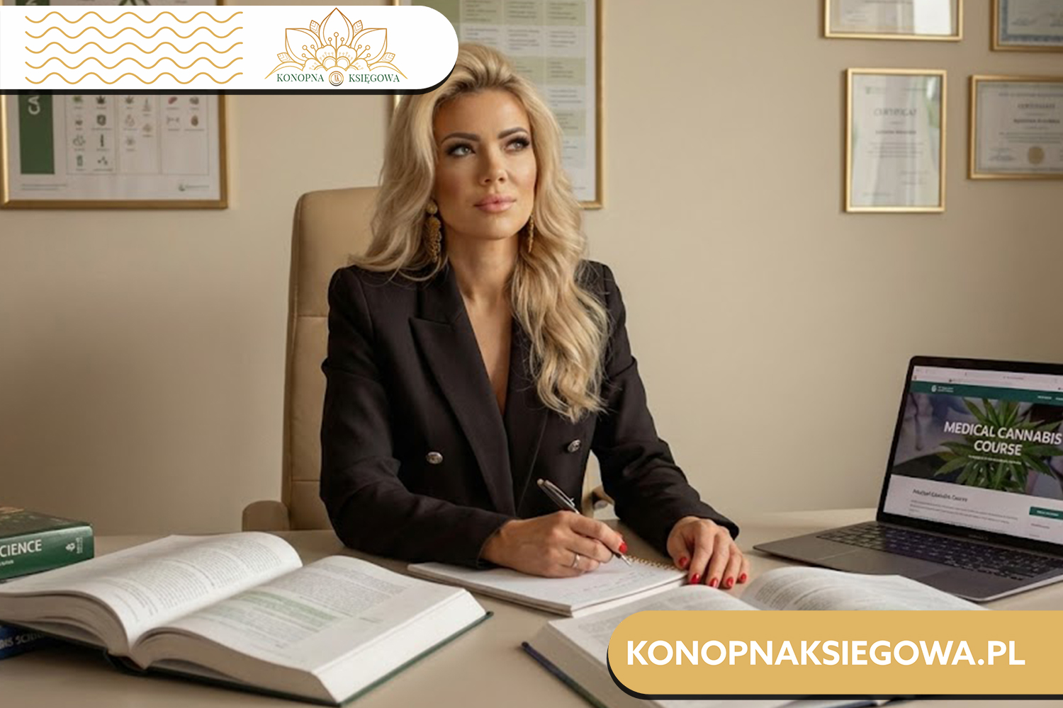 Jak zostać certyfikowaną terapeutką konopną