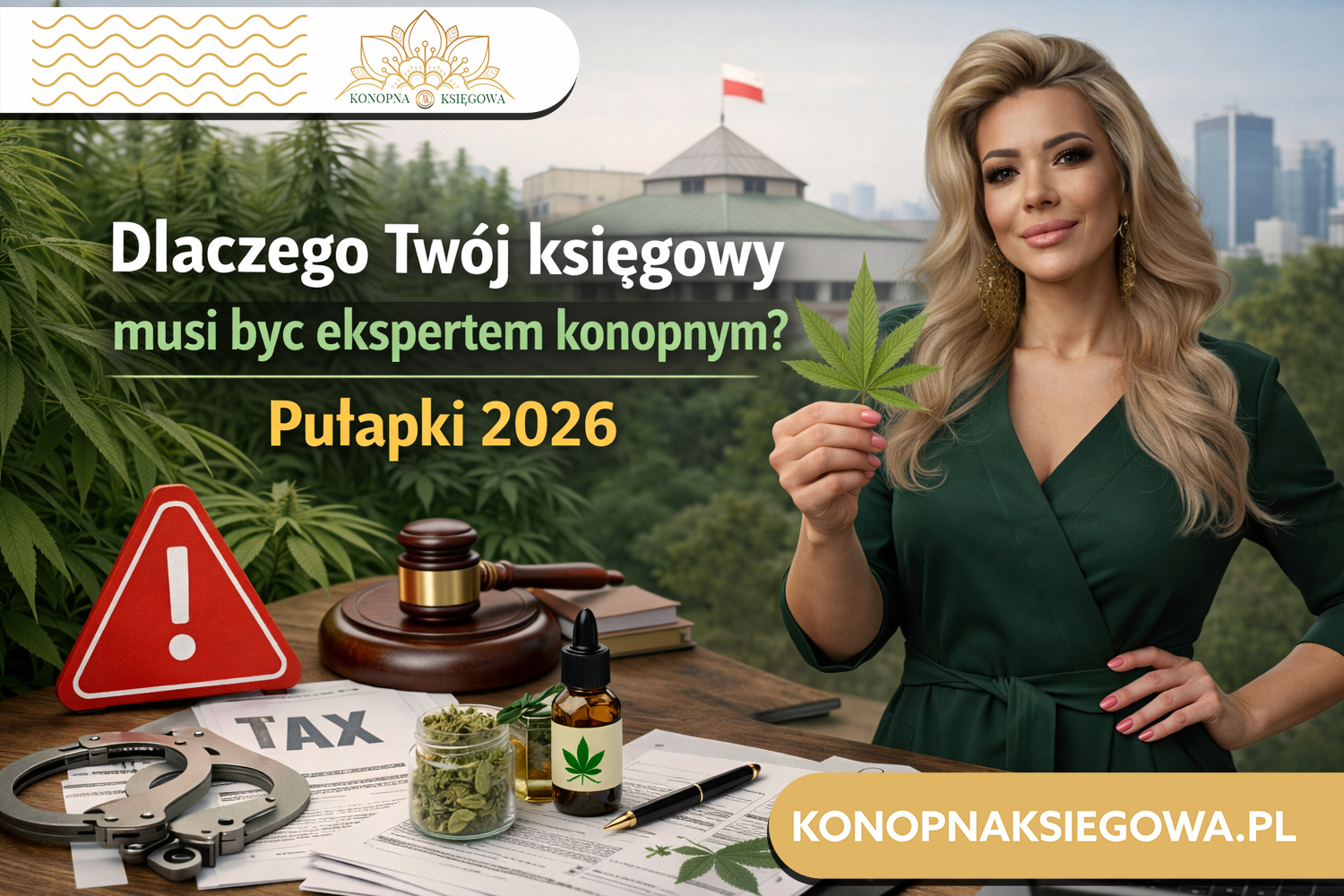 Ekspertka konopna: Dlaczego Twoja firma potrzebuje niszowego księgowego? (2026)