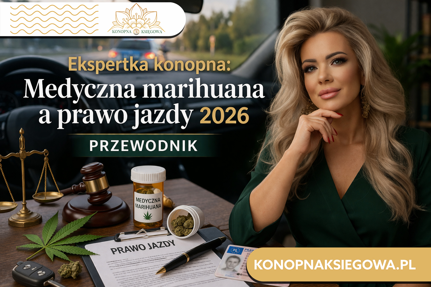 Ekspertka konopna: Medyczna marihuana a prawo jazdy 2026 – Przewodnik